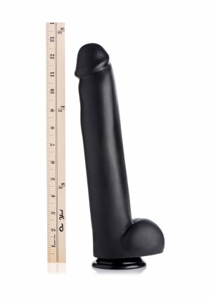 The Master Suction Cup Dildo - Black - Afbeelding 3