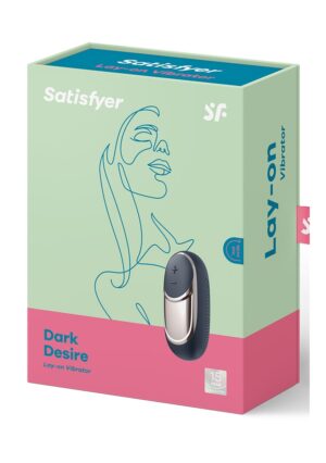 Dark Desire Lay-on Vibrator - Black - Afbeelding 2