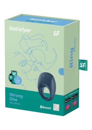 Strong One Ring Vibrator - Blue - Afbeelding 2