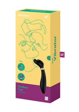 Endless Fun Partner Vibrator - Black - Afbeelding 2