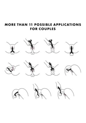 Endless Fun Partner Vibrator - Black - Afbeelding 6