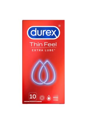 Thin Feel Extra Lube - 10 condoms - Afbeelding 1