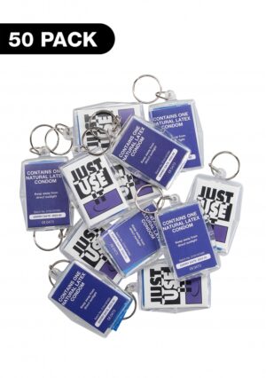 Key Rings- Just Use It - 50 pack - Afbeelding 1