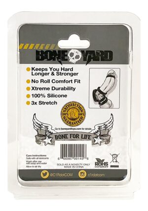 Silicone Ring - Black - 45mm - Afbeelding 3