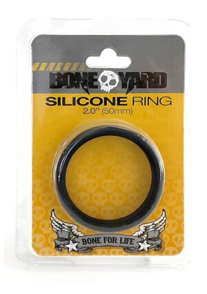 Silicone Ring - Black - 50mm - Afbeelding 2