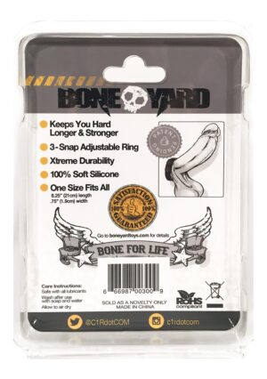 Cock Strap - Black - Afbeelding 3