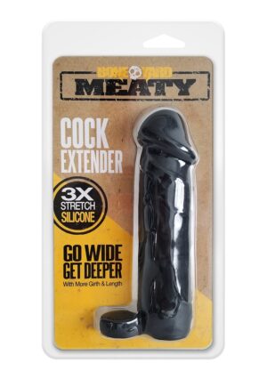 Meaty Cock Extender - Black - Afbeelding 2