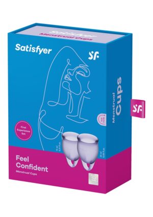 Feel Confident Menstrual Cup - Lilac - Afbeelding 2