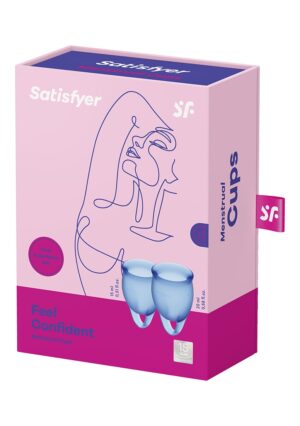 Feel Confident Menstrual Cup - Dark blue -- - Afbeelding 2