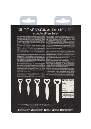 Silicone Vaginal Dilator Set - Black - Afbeelding 3