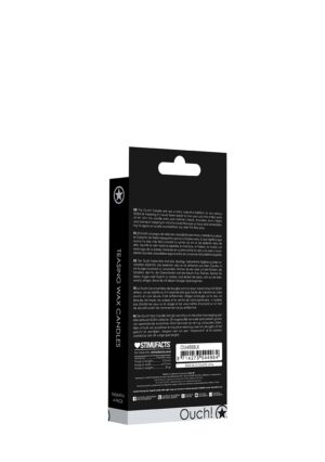 Teasing Wax Candles - Parafin - 4-pack - Black - Afbeelding 3