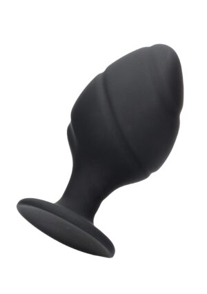 Swirled Butt Plug Set - Black - Afbeelding 3