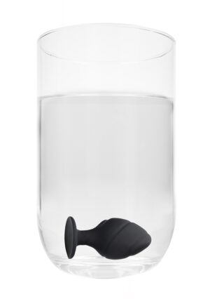 Swirled Butt Plug Set - Black - Afbeelding 7