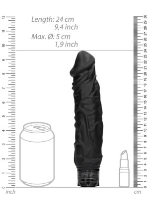 Realisic 10 speed Vibrator - Black - Afbeelding 4