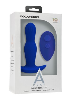 A-Play - EXPANDER - Silicone Anal Plug with Remote - Pink - Afbeelding 1