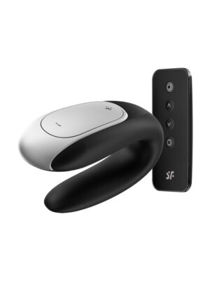 Double Fun Partner Vibrator - Black - Afbeelding 3