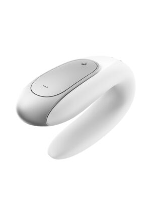 Double Fun Partner Vibrator - White - Afbeelding 1