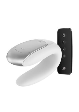 Double Fun Partner Vibrator - White - Afbeelding 3