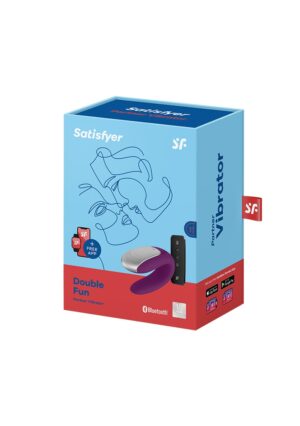 Double Fun Partner Vibrator - Violet - Afbeelding 2