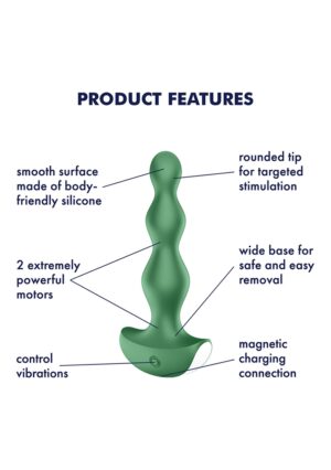 Lolli Plug 2 Vibrator - Green - Afbeelding 2