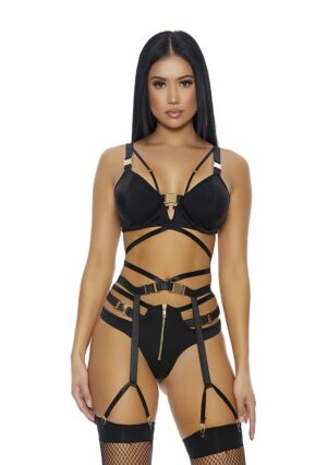 Buckle Up - Lingerie Set - Large - Afbeelding 1