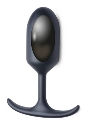 Premium Silicone Weighted Anal Plug - Large - Afbeelding 1