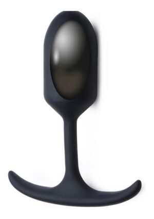 Premium Silicone Weighted Anal Plug - Small - Afbeelding 1