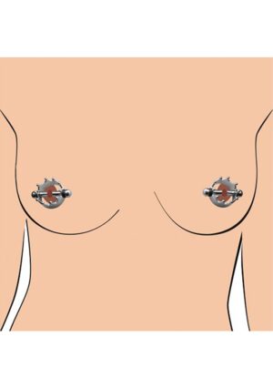 Crowned Magentic Nipple Clamps - Afbeelding 3