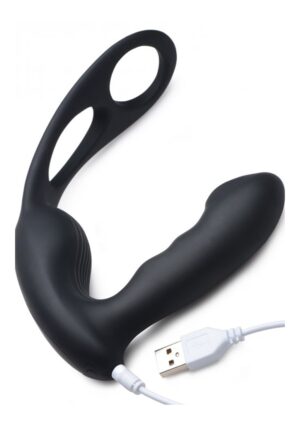 7X Milking & Vibrating Prostate Stimulator + Harness - Afbeelding 3