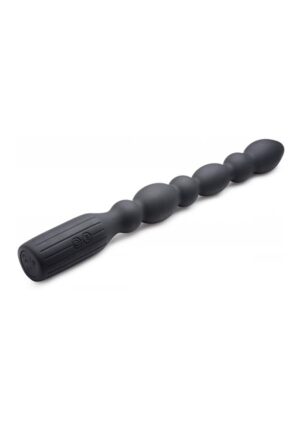 10X Viper Beads Silicone Anal Beads Vibrator - Afbeelding 1