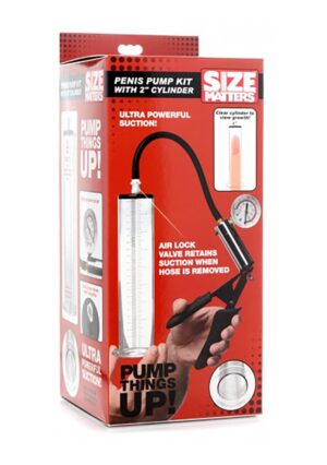 SM Penis Pump Kit with 2" Cylinder - Afbeelding 2