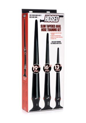 Slim Tapered Anal Hose Training Set - Afbeelding 2