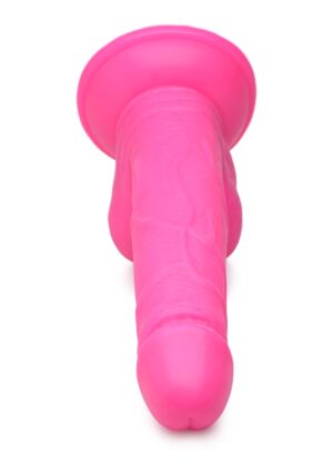 POP 6.5" Dildo with Balls - Pink - Afbeelding 8