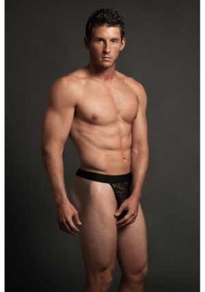 Luca Star Thong - Black - L/XL - Afbeelding 1