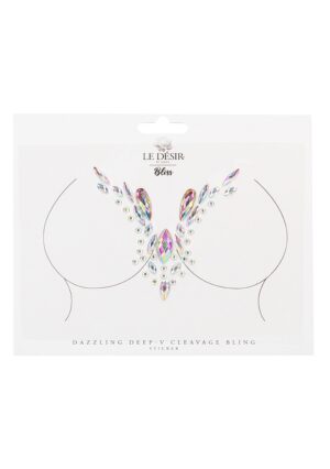 Dazzling Deep-V Cleavage  Bling Sticker - OS - Afbeelding 5