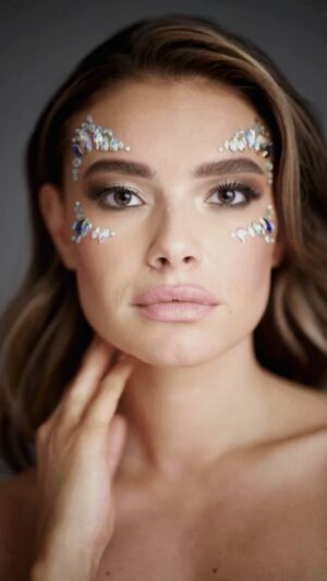 Dazzling Eye Sparkle Bling Sticker - OS - Afbeelding 4