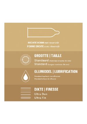 Condoms Nude 10st - Afbeelding 3