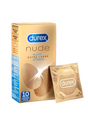 Condoms Nude XL 10st - Afbeelding 1