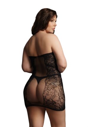 Strapless Mini Dress - Black - OSX - Afbeelding 2