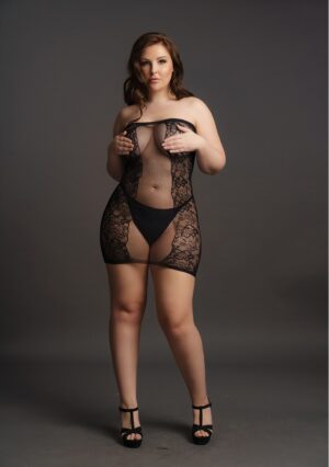 Strapless Mini Dress - Black - OSX - Afbeelding 7