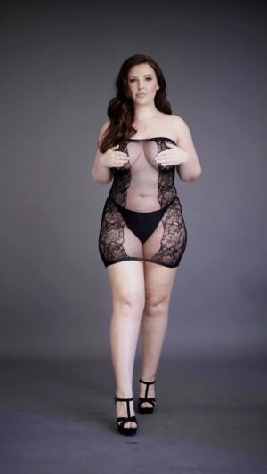 Strapless Mini Dress - Black - OSX - Afbeelding 9