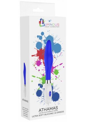 Athamas - Ultra Soft Silicone - 10 Speeds - Royal Blue - Afbeelding 2