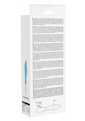 Athamas - Ultra Soft Silicone - 10 Speeds - Turqiose - Afbeelding 3