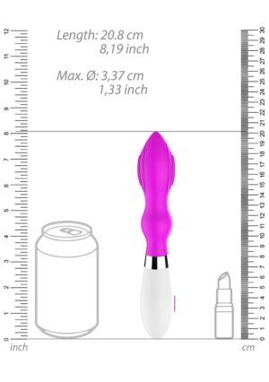 Astraea - Ultra Soft Silicone - 10 Speeds - Fuchsia - Afbeelding 5