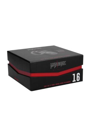 Model 20 - Chastity - 3.5" - Silicone Cock Cage - Black - Afbeelding 2