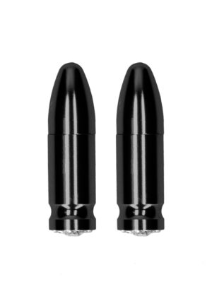 Magnetic Nipple Clamps - Diamond Bullet - Black - Afbeelding 1