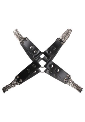 Chain And Chain Harness - One Size - Black - Afbeelding 4