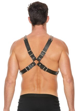 Chain And Chain Harness - One Size - Black - Afbeelding 5