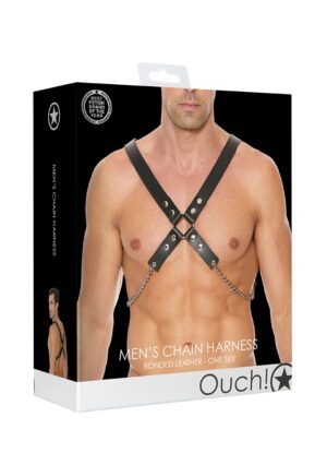 Men's Chain Harness - One Size - Black - Afbeelding 2