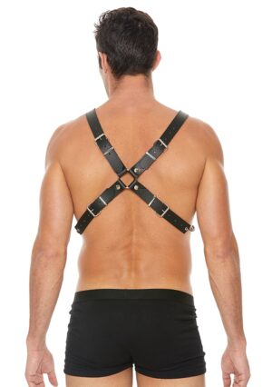 Men's Chain Harness - One Size - Black - Afbeelding 5